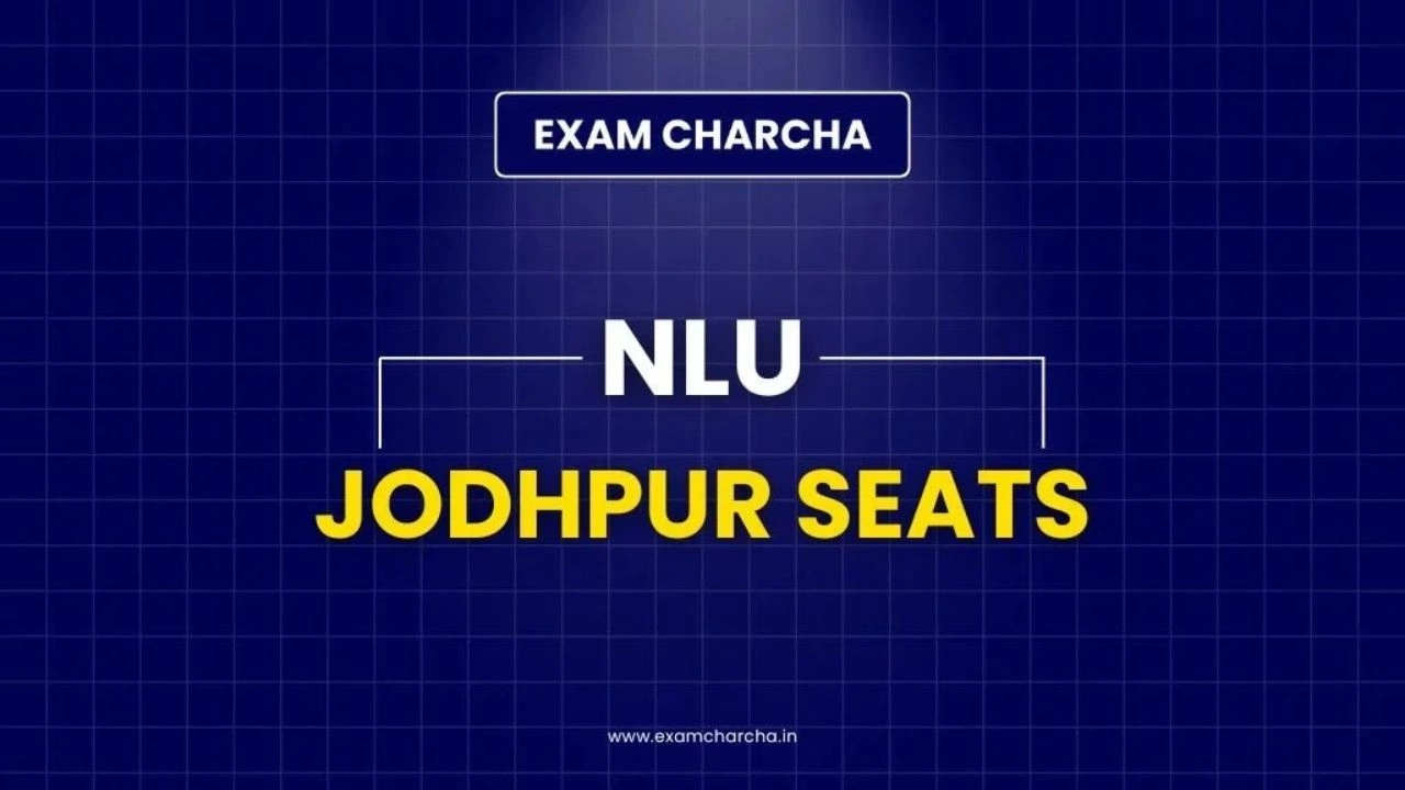 nlu jodhpur seats