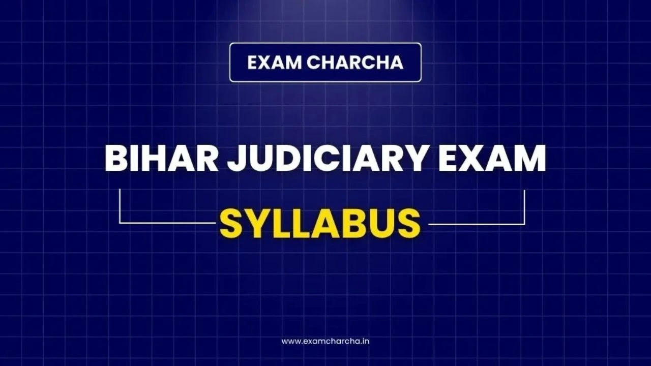 bihar judiciary syllabus