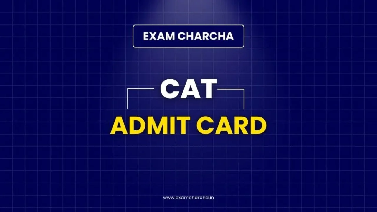 cat admit card