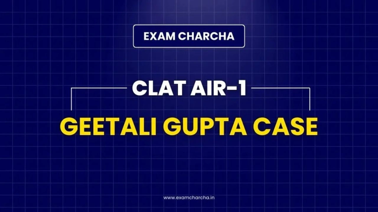 clat air-1 geetali gupta case