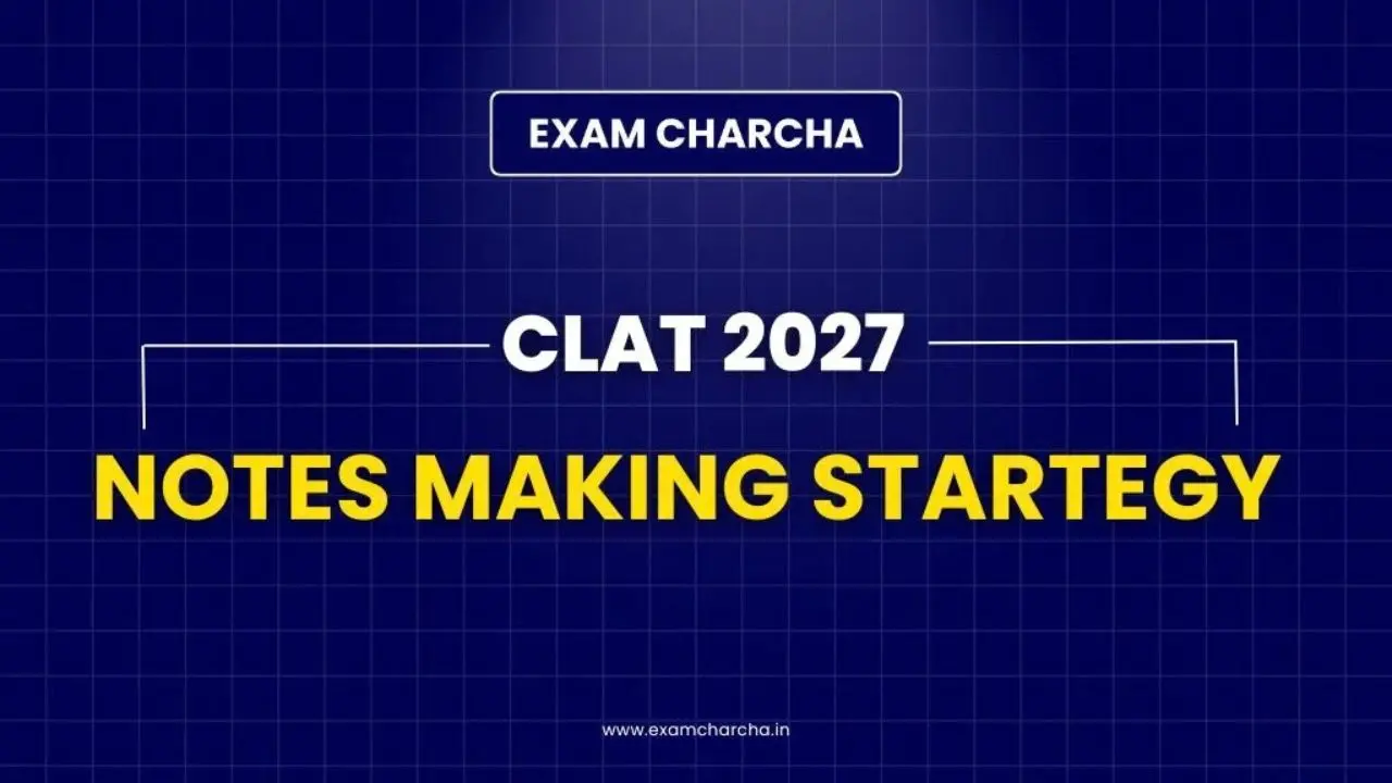 how to make notes for clat