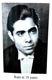 Ram Jethmalani 18 years old