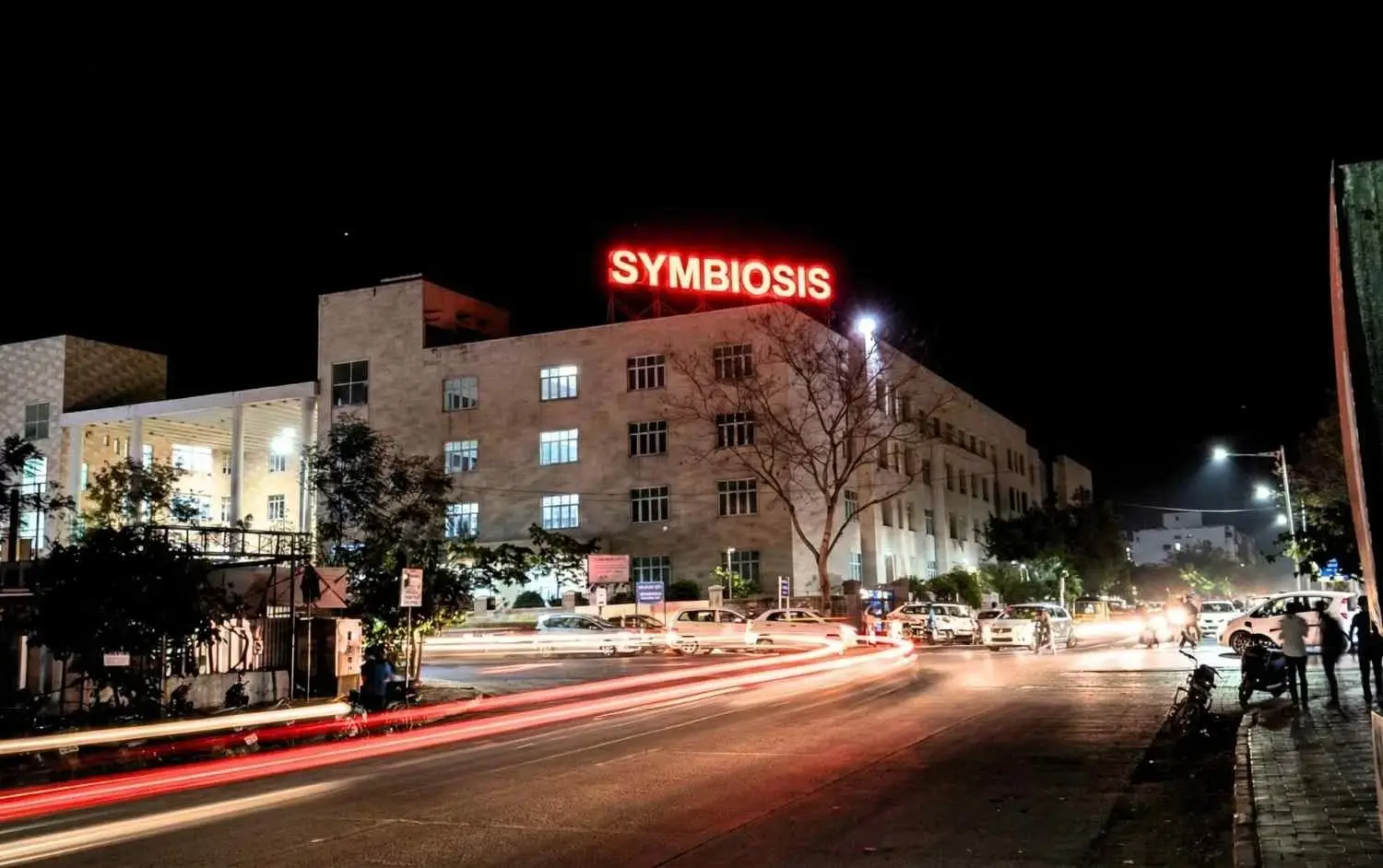 Symbiosis-Law-School-Night-View